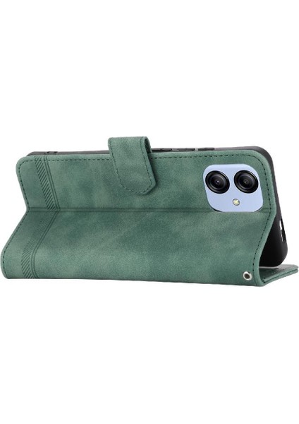 Samsung Galaxy A04E Bileklik Premium Manyetik Kapatma Kartı Için Flip Case (Yurt Dışından)