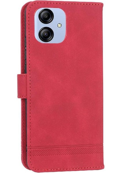 Samsung Galaxy A04E Bileklik Premium Manyetik Kapatma Kartı Için Flip Case (Yurt Dışından)