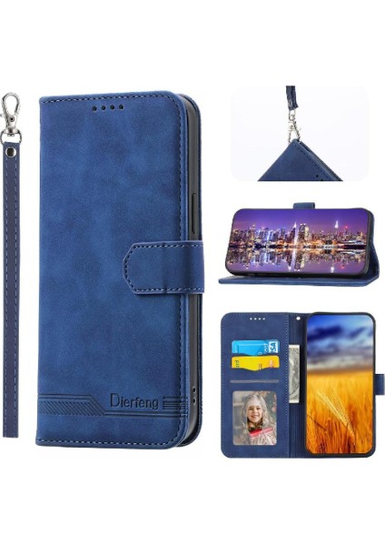 Vıvo Y03 Nakit Cep Manyetik Kapatma Bileklik Premium Için Flip Case (Yurt Dışından)