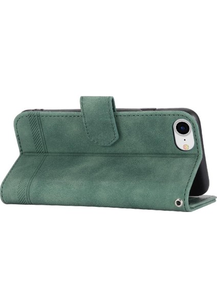 IPhone 7/8 Bileklik Manyetik Kapatma Kart Yuvaları Premium Için Flip Case (Yurt Dışından)