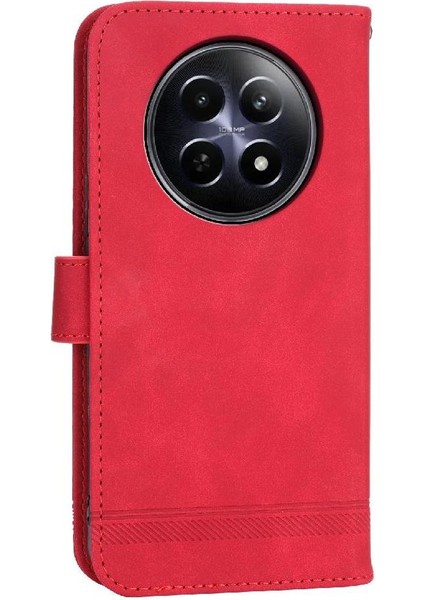 Realme 12 5g Manyetik Kapatma Bileklik Premium Nakit Cep Için Flip Case (Yurt Dışından) modelleri