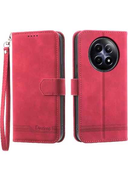 Realme 12 5g Manyetik Kapatma Bileklik Premium Nakit Cep Için Flip Case (Yurt Dışından) indirimleri