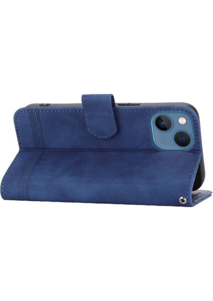 IPhone 13 Kart Yuvaları Nakit Cep Premium Manyetik Kapatma Için Flip Case (Yurt Dışından)