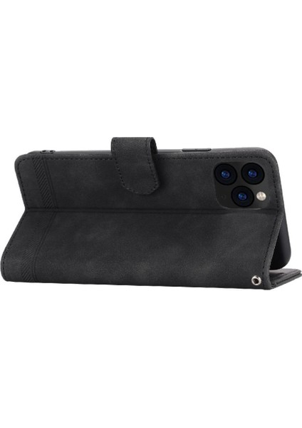 IPhone 11 Için Flip Case Pro Max Manyetik Kapatma Kart Yuvaları Nakit Cep (Yurt Dışından)