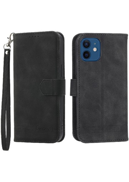 IPhone 12 Için Flip Case Pro Max Premium Bileklik Kart Yuvaları Nakit Cep (Yurt Dışından)