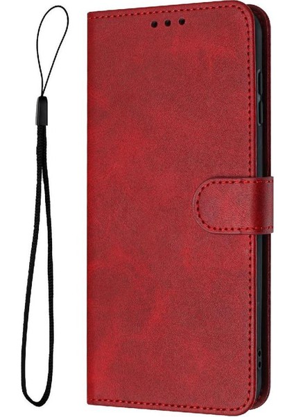 Kart Yuvası Saf Renk ile Toka ile Oneplus Nord Ce2 5g Için Flip Case (Yurt Dışından)