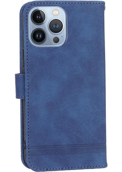 IPhone 13 Için Flip Case Pro Manyetik Kapatma Premium Kart Yuvaları Nakit (Yurt Dışından)