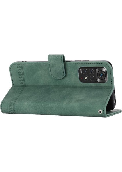 Xiaomi Redmi Not 11 Için Flip Case 5g Bileklik Kart Yuvaları Premium Nakit (Yurt Dışından)