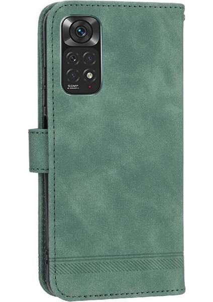 Xiaomi Redmi Not 11 Için Flip Case 5g Bileklik Kart Yuvaları Premium Nakit (Yurt Dışından)