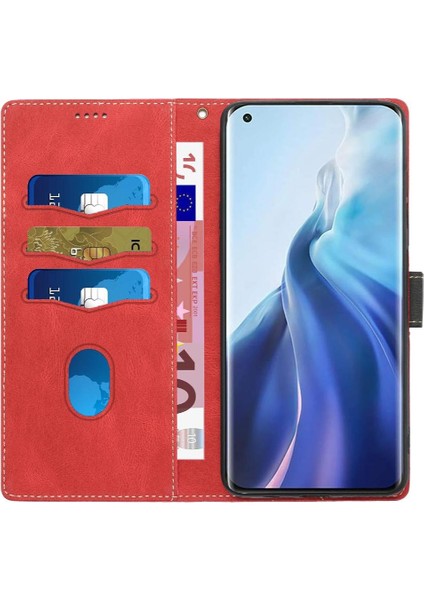 Xiaomi Mi 11 Için Cüzdan Durumda Çizilmeye Dayanıklı Manyetik Kapatma Kickstand (Yurt Dışından) fırsatları
