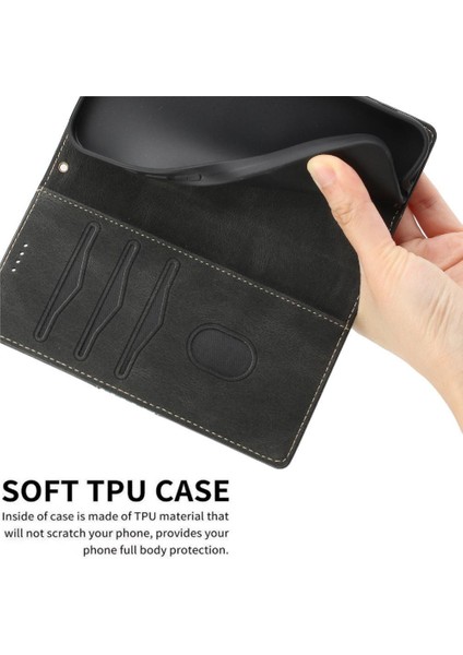 Cüzdan Kılıf Için Xiaomi 11 Lite 5g Ne Kart Yuvası Kickstand Manyetik Kapatma (Yurt Dışından)