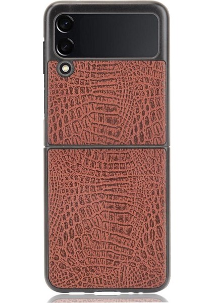 Samsung Galaxy Z Flip 3 5g Uyumluluk Kapak Için Şık Klasik Kılıf (Yurt Dışından) modelleri
