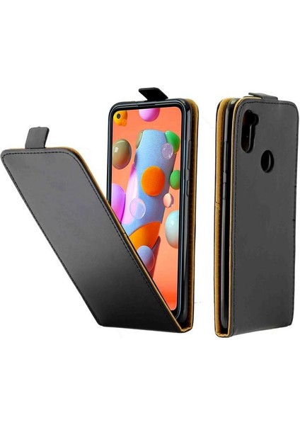Samsung Galaxy A11 Kart Yuvası Iş Tarzı Tpu Için Dikey Flip Case (Yurt Dışından) modelleri