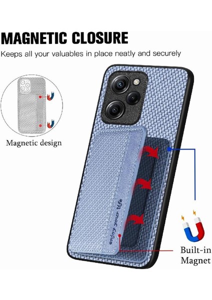 Xiaomi Poco X5 Pro 5g Için Komple Kamera Güvenlik Standı Fonksiyonu Rfıd (Yurt Dışından)