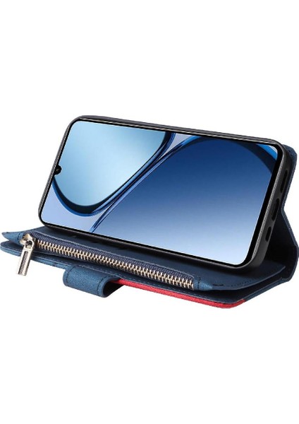 Realme C61 Fermuar Cüzdan Tarzı Kickstand Koruyucu Dokuz Kart (Yurt Dışından) indirimleri