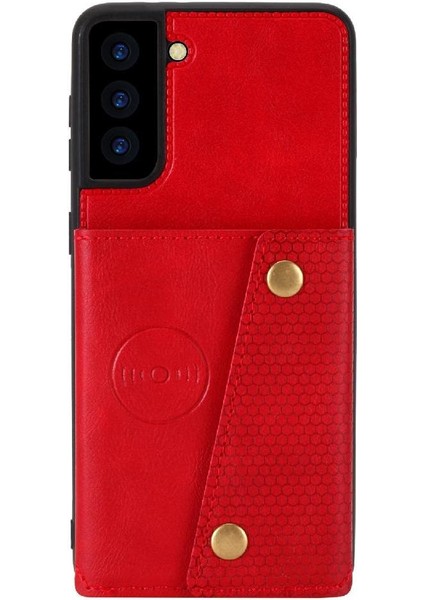 Samsung Galaxy S24 Ultra Darbeye Koruyucu Kickstand Için Cüzdan Kılıf (Yurt Dışından) modelleri