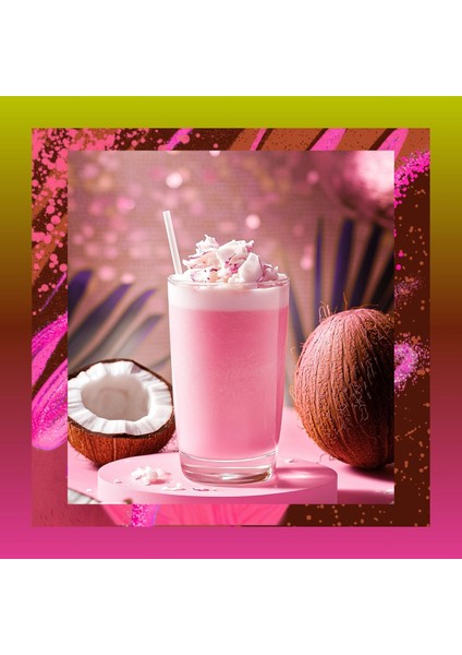 Coconut Pink Matcha - Hindistan Cevizi Aromalı Pembe Superfood Matcha Tozu 25 gr