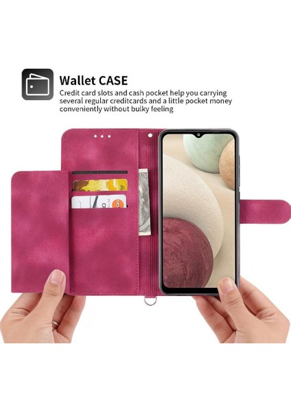 Samsung Galaxy A22 4g Kabartmalı Darbeye Dayanıklı Çoklu Kredi Için Flip Case (Yurt Dışından) indirimleri