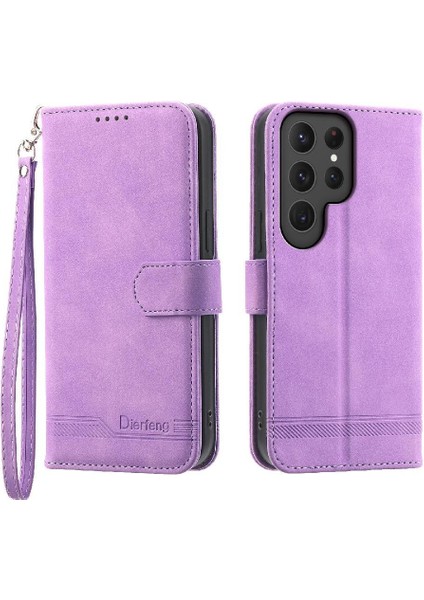 Samsung Galaxy S24 Ultra Kart Yuvaları Premium Bileklik Nakit Için Flip Case (Yurt Dışından) fiyatları