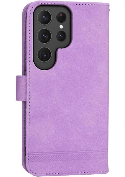 Samsung Galaxy S24 Ultra Kart Yuvaları Premium Bileklik Nakit Için Flip Case (Yurt Dışından) modelleri