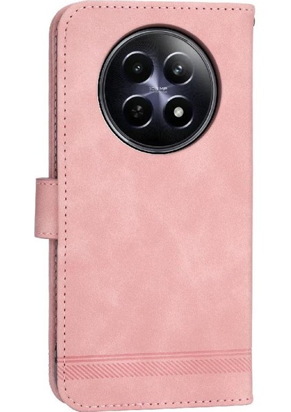 Realme 12 5g Manyetik Kapatma Bileklik Premium Nakit Cep Için Flip Case (Yurt Dışından) modelleri