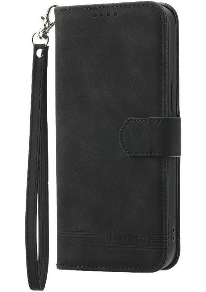 IPhone 13 Için Flip Case Pro Max Kart Yuvaları Manyetik Kapatma Premium Nakit (Yurt Dışından)