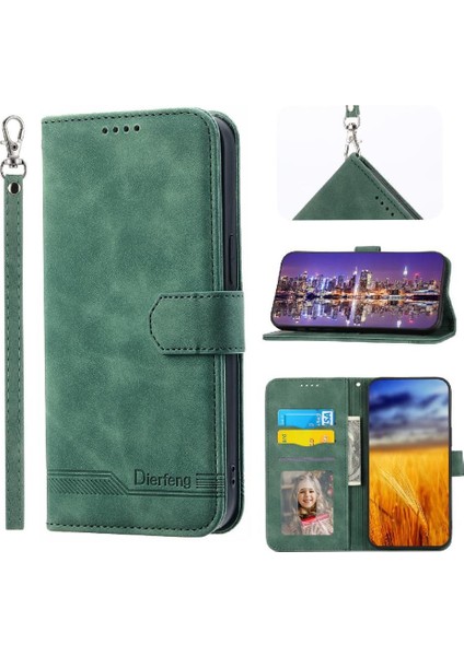 IPhone 12 Için Flip Case Pro Max Premium Bileklik Kart Yuvaları Nakit Cep (Yurt Dışından)