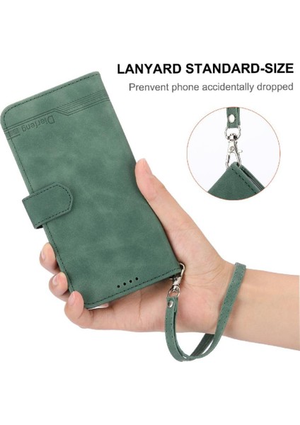 IPhone 12 Için Flip Case Pro Max Premium Bileklik Kart Yuvaları Nakit Cep (Yurt Dışından)