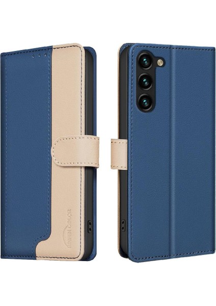Samsung Galaxy S23 Flip Folio Rfıd Engelleme Kart Yuvaları Tpu Için Flip Case (Yurt Dışından)