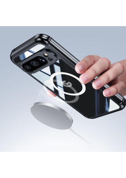 Google Pixel 9 Pro Xl Pet Koruyucu Film Için Miracase Manyetik Kılıf (Yurt Dışından)