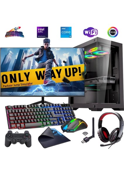 I5 14400F 32GB Ddr4 1tb M2 12GB Arc B580 27" 165Hz Mon. Oyun Bilgisayarı (Gaming Set)