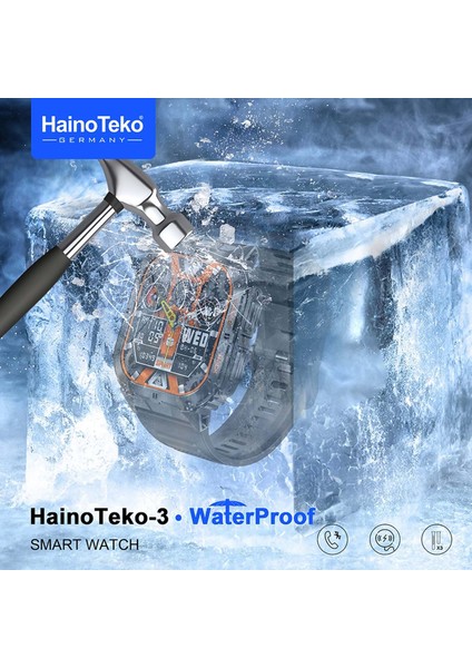 Watch Ultra 3 Amoled Ekran Waterproof 3 Kordonlu Akıllı Saat Titanyum Grey fırsatları