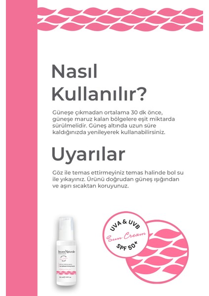 INSANE NATURALE Ton Eşitleyici Güneş Kremi - Spf 50+ , Uva & Uvb Koruyucu Güneş Kremi 50 ml fırsatları
