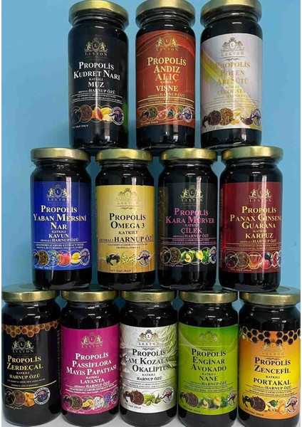 Propolis Panax Ginseng Guarana Katkılı Karpuz Aromalı Keçiboynuzu (Harnup) Özü 310 gr