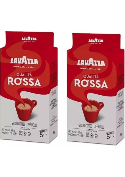 Qualıta Rossa Filtre Kahve 500 gr ( 2 Adet 250 gr )