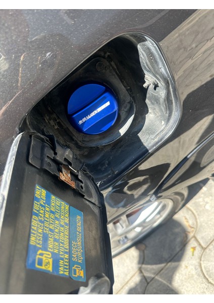 Honda Civic 1996-2006 Model Uyumlu Mavi Renkli Depo Kapağı
