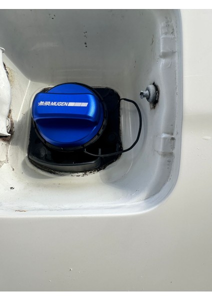 Honda Civic 1996-2006 Model Uyumlu Mavi Renkli Depo Kapağı