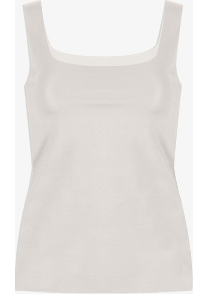 Kadın Kalın Askılı Lazer Kesim Atlet