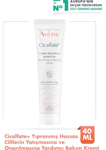 Cicalfate+ Yıpranmış ve Hassas Ciltler Için Bakım Kremi 40ML x Cleanance Yüz Temizleme Jeli 25ML