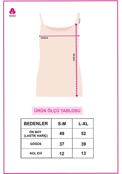 Kadın Ayar Askılı Lazer Kesim Atlet modelleri