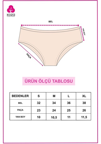 Kadın 5'li Likralı Hipster fiyatları