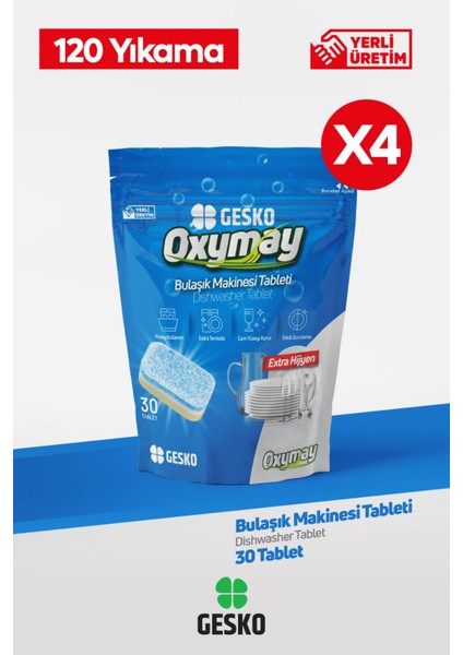 Bulaşık Makinesi Tableti 120 Yıkama
