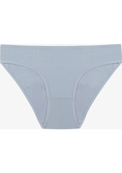 Kadın 7'li Fitilli Pamuklu Ribanalı Külot fırsatları