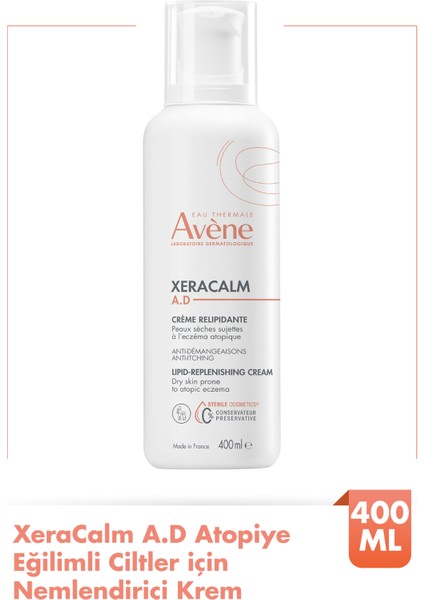 Xeracalm A.d Lipid-Replenishing Creme Atopiye Egilimli Ciltler Için Nemlendirici Krem 400 ml