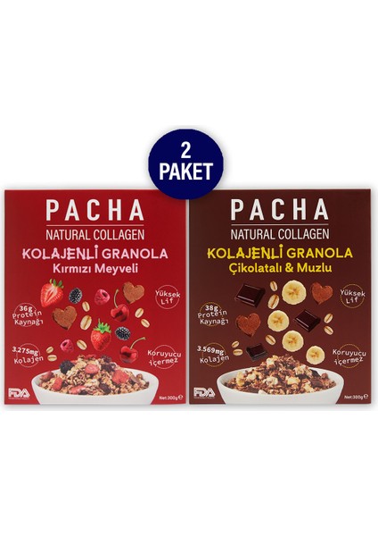 nola Kolajenli Granola - Tüm Lezzetler X6