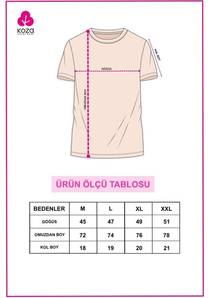 Erkek 2'li Basic Likralı T-Shirt