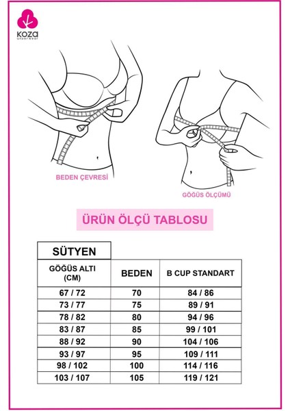 Kadın Fitilli Düğme Detaylı Sütyen