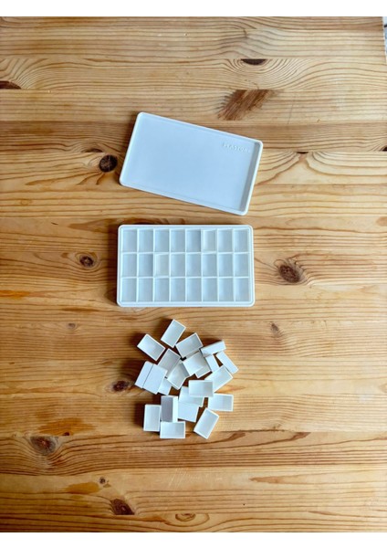 Full Pan Boya Kutusu 24 Gözlü (Sulu Boya ve Pi̇gment Boya) Bioplastik