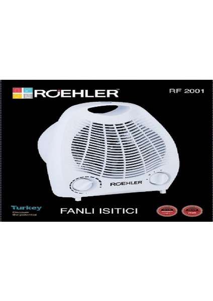 Rf 2001 Fanlı Isıtıcı