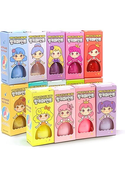 Pinky Cosmetic I'm Pinky Kids Nail Paint Shiny Purple - Çocuklar İçin Soyulabilir Oje fırsatları